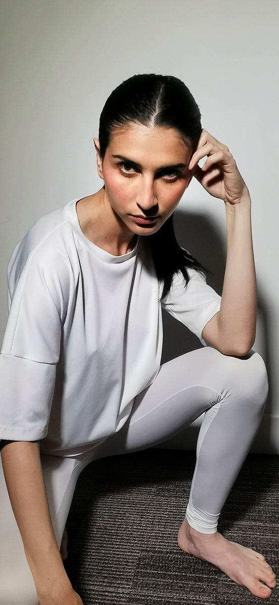 Camiseta básica oversized